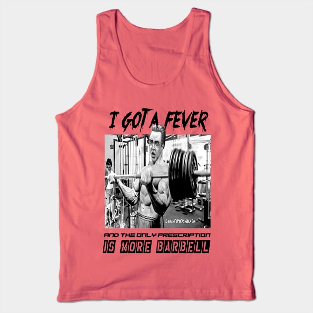 I Need More Barbell Tank Top by Christastic